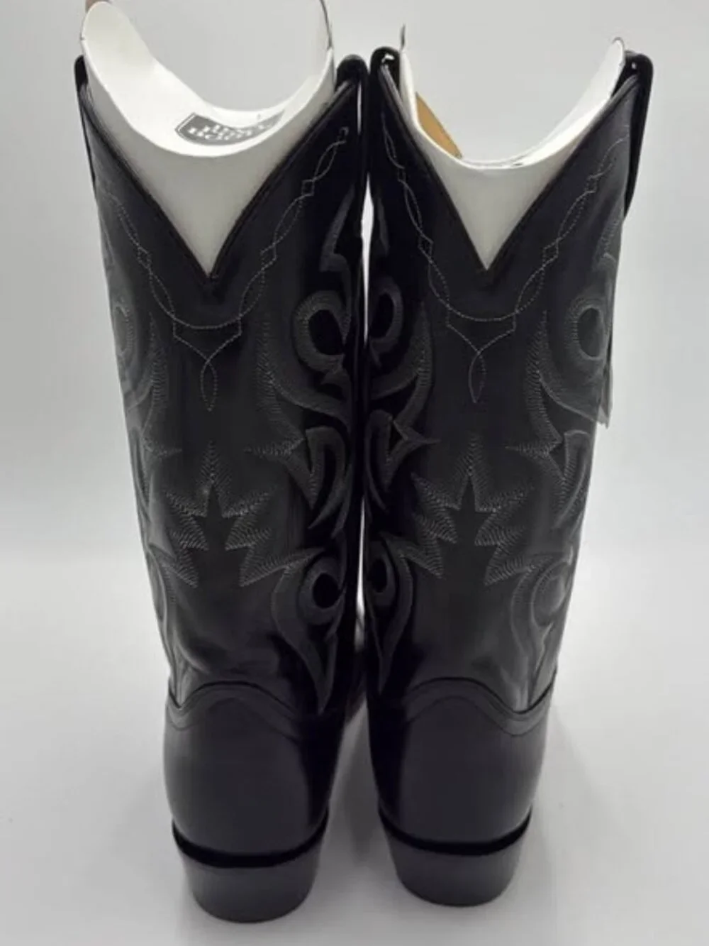 Dan Post Men’s Black Mignon Corona Leather Cowboy Boots. (Sizes in description)